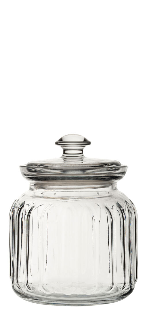 Viva Ribbed Storage Jar 31.5oz (89.5cl) - P96374-000000-B01006 (Pack of 6)